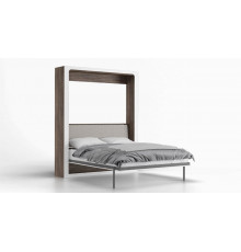 Шкаф-кровать Wall Bed Life Time Ice, цвет Венге Белый