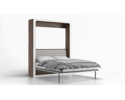 Шкаф-кровать Wall Bed Life Time Ice, цвет Венге Белый