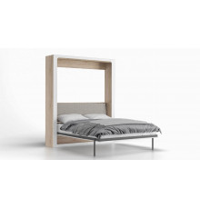 Шкаф-кровать Wall Bed Life Time Ice, цвет Дуб Белый