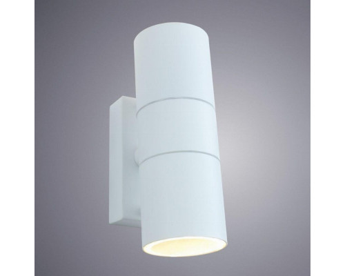 Уличный настенный светильник Arte Lamp Sonaglio A3302AL-2WH