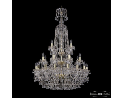 Люстра подвесная Bohemia Ivele Crystal 1409/16+8+4/300/XL-130/3d G