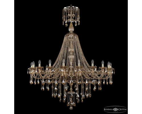 Люстра подвесная Bohemia Ivele Crystal 1415/20/530/XL-180 G M721