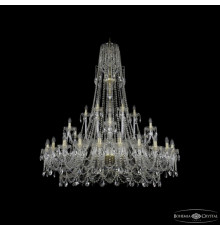 Люстра подвесная Bohemia Ivele Crystal 1411/24+6+6/530/XL-165 G