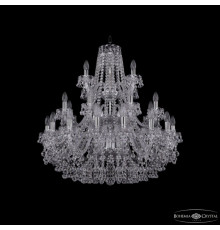 Люстра подвесная Bohemia Ivele Crystal 1409/16+8+4/300/3d Ni