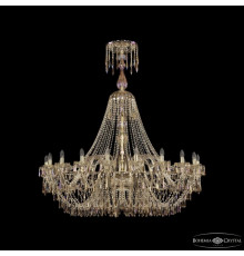 Люстра подвесная Bohemia Ivele Crystal 1403/20/530/XL-160 G M801