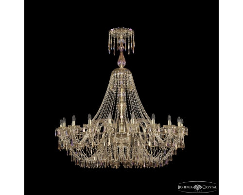 Люстра подвесная Bohemia Ivele Crystal 1403/20/530/XL-160 G M801