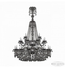 Люстра подвесная Bohemia Ivele Crystal 1409/16+8+4/400/XL-164/2d Ni M731