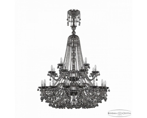 Люстра подвесная Bohemia Ivele Crystal 1409/16+8+4/400/XL-164/2d Ni M731