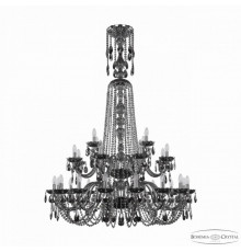 Люстра подвесная Bohemia Ivele Crystal 1402/16+8+4/400/XL-160/2d Ni M731