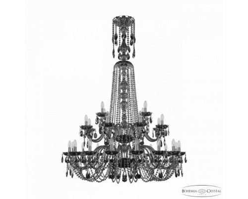 Люстра подвесная Bohemia Ivele Crystal 1402/16+8+4/400/XL-160/2d Ni M731