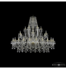 Люстра подвесная Bohemia Ivele Crystal 1411/24+6+6/530 G