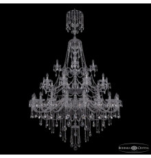 Люстра подвесная Bohemia Ivele Crystal 1415/20+10+5/530/XL-231/3d Ni