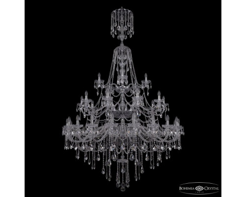 Люстра подвесная Bohemia Ivele Crystal 1415/20+10+5/530/XL-231/3d Ni