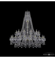 Люстра подвесная Bohemia Ivele Crystal 1411/24+12/530/XL-152 G