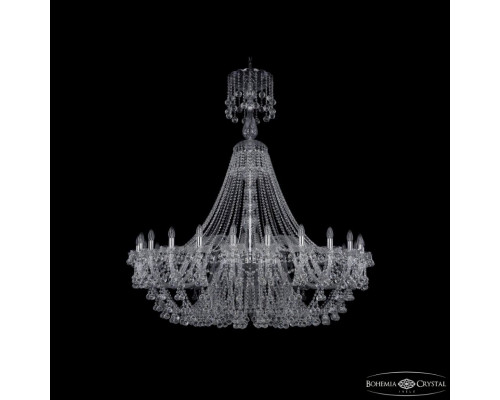 Люстра подвесная Bohemia Ivele Crystal 1409/24/530/XL-160 Ni