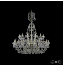 Люстра подвесная Bohemia Ivele Crystal 1409/24+12/530/XL-170 G