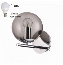 Бра с лампочкой Lumion Sierra 4454/1WS+Lamps E14 P45