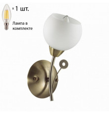 Бра Lumion Tula с лампочкой 5265/1W+Lamps E14 Свеча