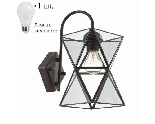 Настенное бра  с лампочкой Favourite Polihedron 1919-1W+Lamps А60