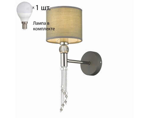 Бра с лампочкой Velante 292-101-01+Lamps E14 P45