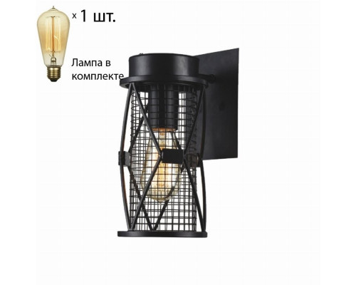 Светильник с ретро лампой Favourite Mesh 1783-1W+Retro Lamps