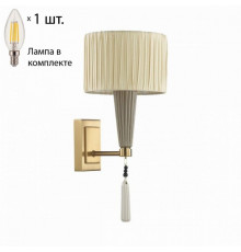 Бра Odeon Latte с лампочкой 5403/1W+Lamps E14 Свеча