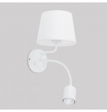 Бра с дополнительной подсветкой для чтения TK Lighting Maja White 2535