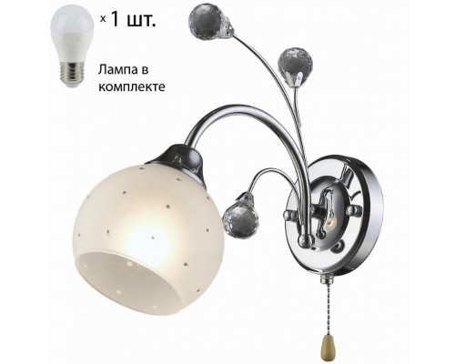 Бра с лампочкой Velante 707-101-01+Lamps E27 P45