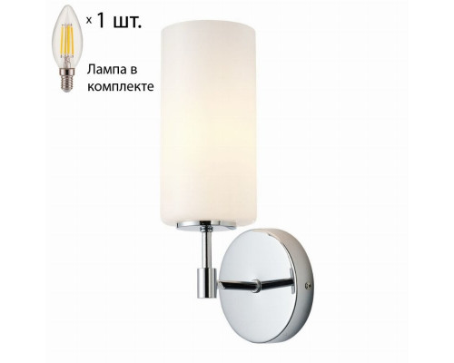 Бра с лампочкой Favourite Palmarius 2814-1W+Lamps E14 Свеча