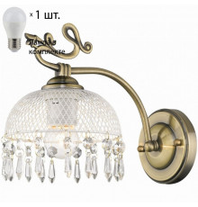 Бра с лампочкой Velante 733-501-01+Lamps E27 P45