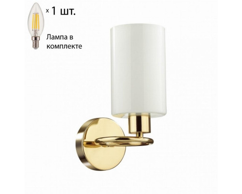 Бра с лампочкой Lumion Avery 4559/1W+Lamps E14 Свеча