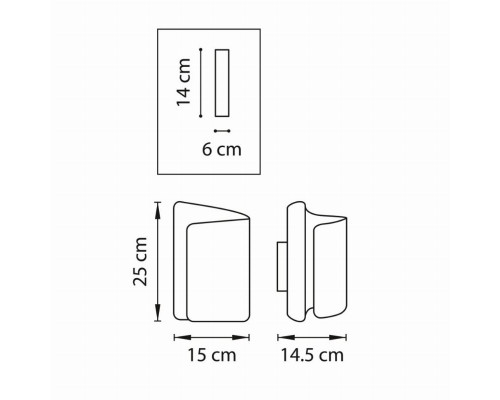 Настенный светильник Lightstar Simple Light 811 811610