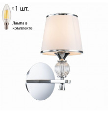 Бра с лампочкой Favourite Aureola 2873-1W+Lamps E14 Свеча