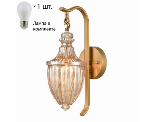 Бра с лампочкой Velante 376-501-01+Lamps E27 P45