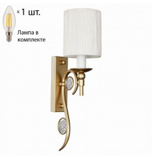 Бра с лампочкой Favourite Lietta 2493-1W+Lamps E14 Свеча