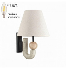 Бра Odeon Bagel с лампочкой 5410/1W+Lamps E14 Свеча