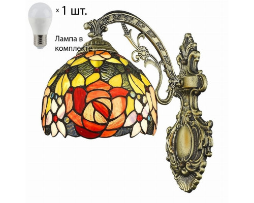 Бра с лампочкой Velante 828-801-01+Lamps E27 P45