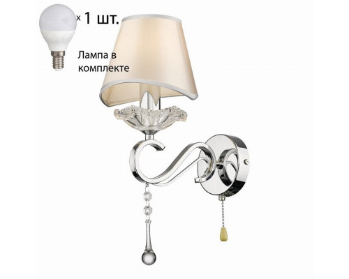 Бра с лампочкой Velante 298-101-01+Lamps E14 P45