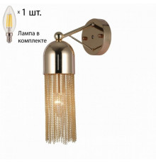 Бра с лампочкой Favourite Zaria 2739-1W+Lamps E14 Свеча