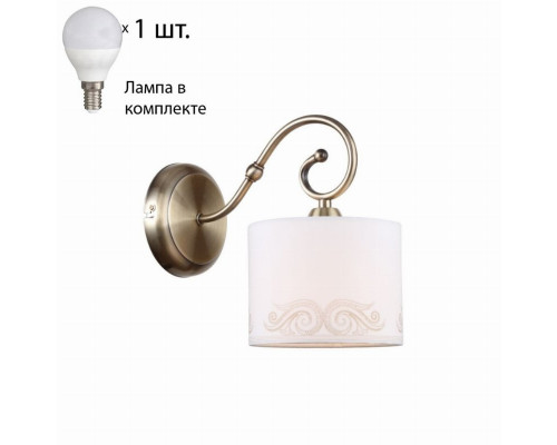 Бра с лампочкой F-Promo Romani 2198-1W+Lamps E14 P45