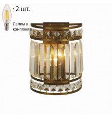 Настенный светильник с лампочками Favourite Ancient 1085-2W+Lamps E14 Свеча