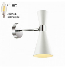 Бра с лампочкой Lumion Quinn 3661/1W+Lamps E14 Свеча