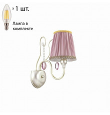 Бра с лампочкой Odeon Light Gaellori 3393/1W+Lamps E14 Свеча