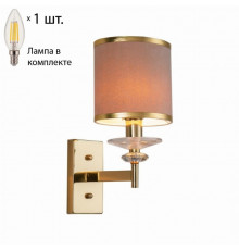 Бра с лампочкой Favourite Rocca 2689-1W+Lamps E14 Свеча