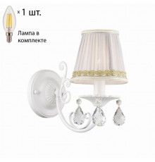 Бра с лампочкой Favourite Alla 1729-1W+Lamps E14 Свеча