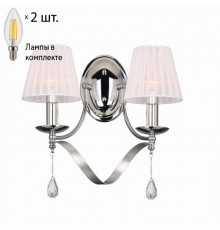 Бра с лампочками Favourite Amabilis 2597-2W+Lamps E14 Свеча