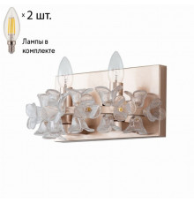 Бра с лампочками Favourite Palmira 2967-2W+Lamps E14 Свеча