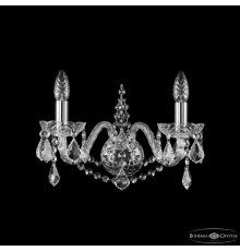 Бра Bohemia Ivele Crystal 1411 1411B/2/160 Ni Leafs