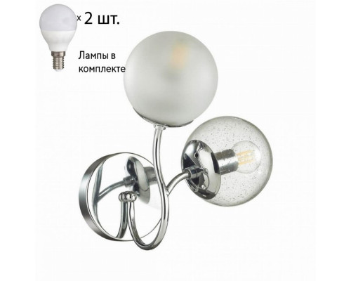 Бра Lumion Candice с лампочками 4554/2W+Lamps E14 P45