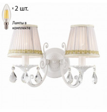 Бра с лампочками Favourite Alla 1729-2W+Lamps E14 Свеча